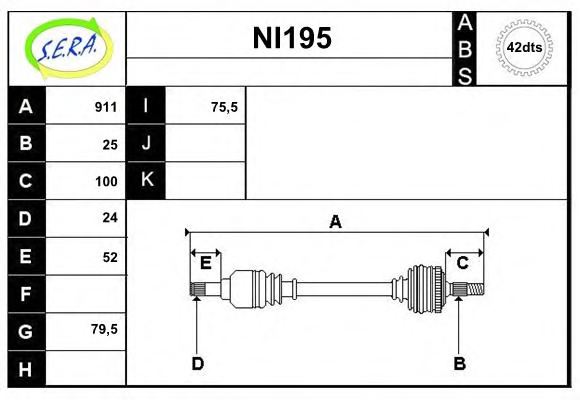 Bm Nissa Bm Joint Kit Drive Shaft For Nissa