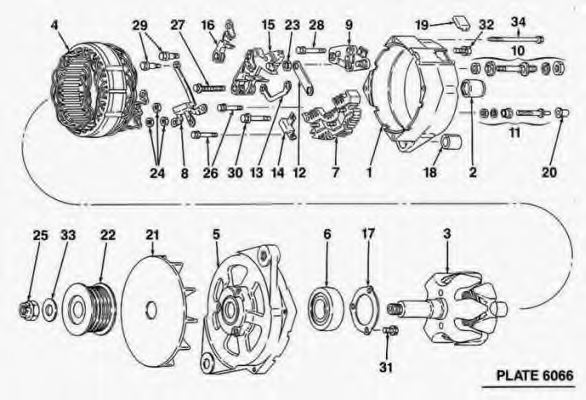 19010176,DELCO REMY 19010176 Alternator