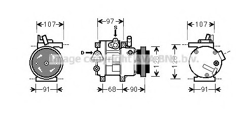 H Kia H Compressor Air Conditioning For Kia