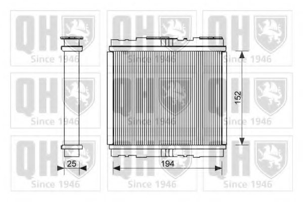 271401N700 OEM 271401N700 Heater Core For OEM