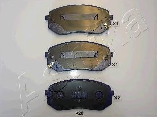 Sa Kia Sa Brake Pad Set Disc Brake For Kia