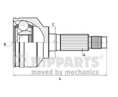 B Daiha B Joint Kit Drive Shaft For Daiha