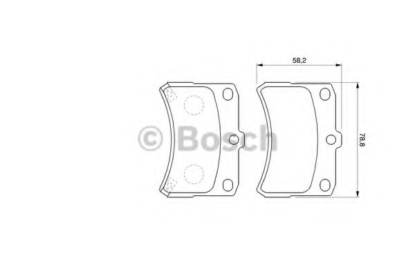 V9118D014 DAIHA V9118D014 Brake Pad Set Disc Brake For DAIHA