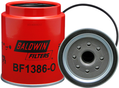 BALDWIN BF1386-O Fuel/Water Separator Spin-on with Open Port for Bowl