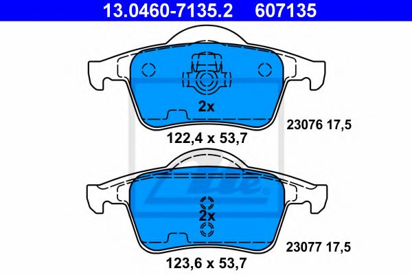 D795,fmsi D795 Brake Pad Set, Disc Brake For Fmsi