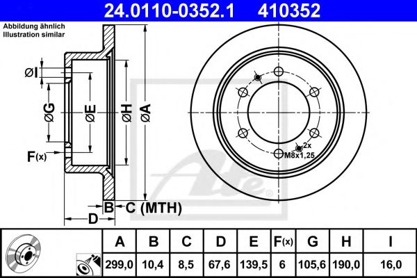 4840105101,SSANG 48401-05101 Brake Disc for SSANG