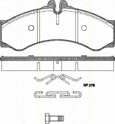 0024204220,MERCE 0024204220 Brake Pad Set, disc brake for MERCE