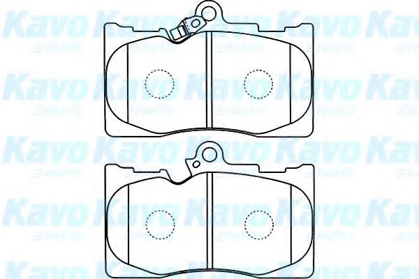 044653041079,TOYOT 04465-30410-79 Brake Pad Set, disc brake for TOYOT