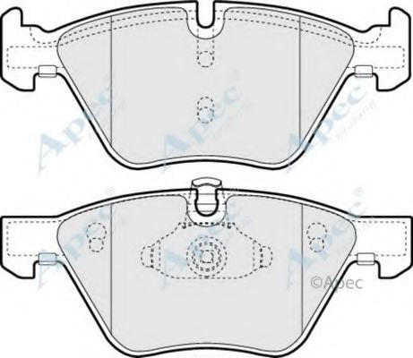 34116799166,BMW 34116799166 Brake Pad Set, disc brake for BMW