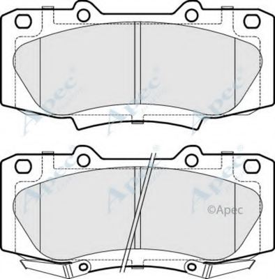 044650K240,TOYOT 04465-0K240 Brake Pad Set, disc brake for TOYOT