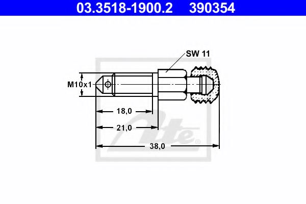 Vag 357 615 273 Breather Screw Valve For Vag