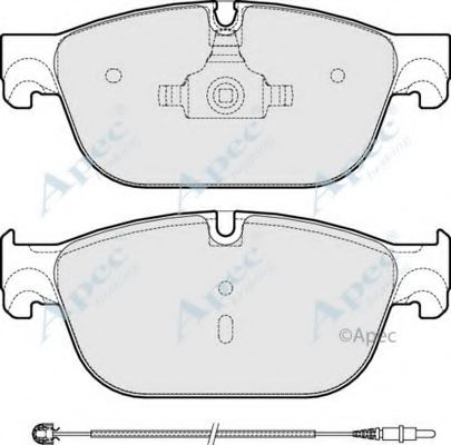 1610104080,PEUGE 1610104080 Brake Pad Set, disc brake for PEUGE