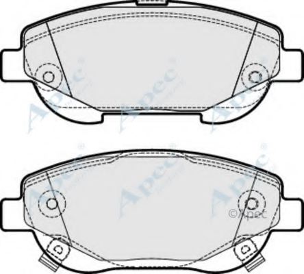 0446505260,TOYOT 04465-05260 Brake Pad Set, disc brake for TOYOT