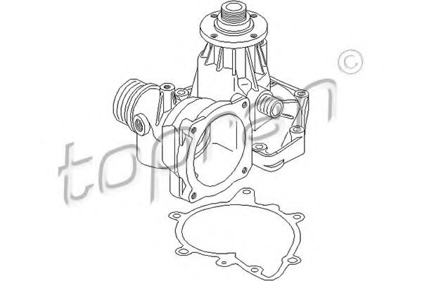 1742598,BMW 1 742 598 Water Pump for BMW