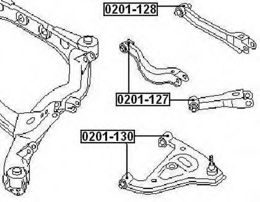 T Nissa T Control Arm Trailing Arm Bush For Nissa