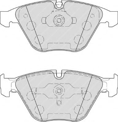 34116783542,BMW 34 11 6 783 542 Brake Pad Set, disc brake for BMW