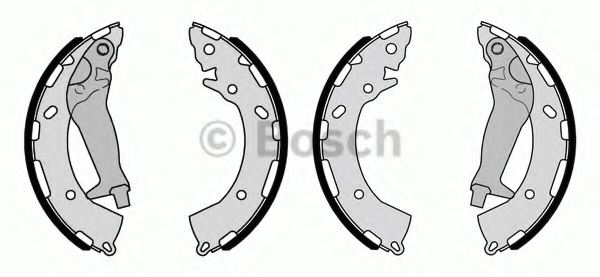 583050UA00,KIA 583050UA00 Brake Shoe Set for KIA