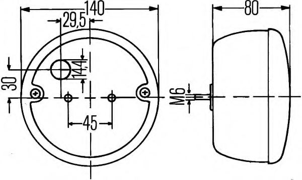 20223824,SCANI 20 223 824 Combination Rearlight for SCANI