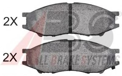 410606N0X1,NISSA 41060-6N0X1 Brake Pad Set, disc brake for NISSA