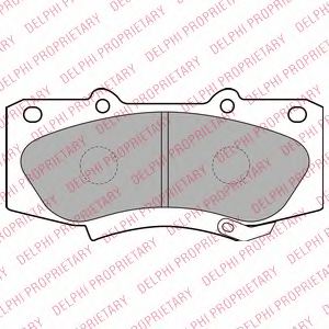 044650K260,TOYOT 044650K260 Brake Pad Set, disc brake for TOYOT