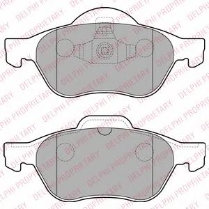 410601237r,renau 4106 012 37r Brake Pad Set, Disc Brake For Renau