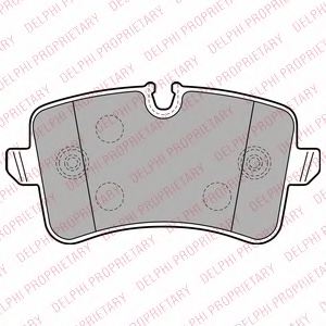 4GO698451A,AUDI 4GO 698 451A Brake Pad Set, disc brake for AUDI