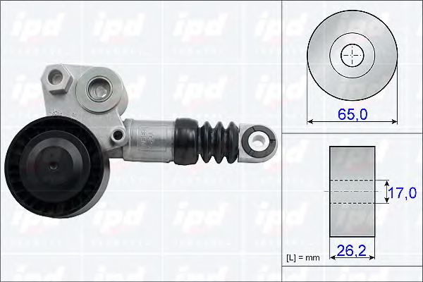 31316674,VOLVO 31316674 Belt Tensioner, v-ribbed belt for VOLVO