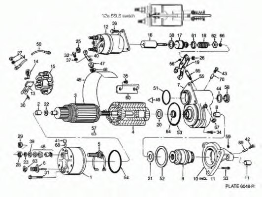 10478832,DELCO REMY 10478832 Starter