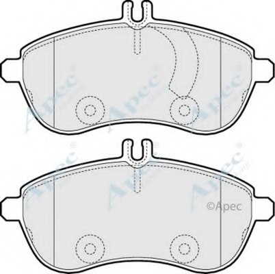 0074209220,merce 0074209220 Brake Pad Set, Disc Brake For Merce