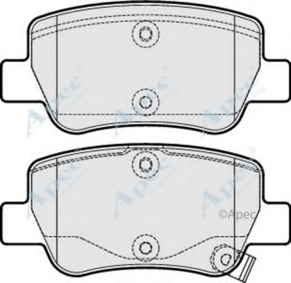 0446605041,TOYOT 04466-05041 Brake Pad Set, disc brake for TOYOT