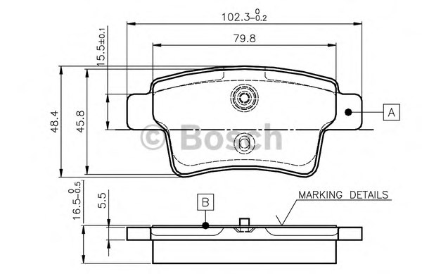425432,CITRO 425432 Brake Pad Set, disc brake for CITRO