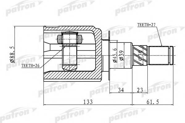 39100EB310,NISSA 39100-EB310 Drive Shaft for NISSA