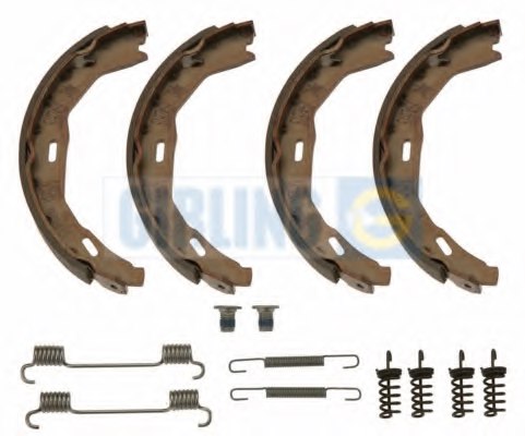 0044208620,MERCE 004 420 86 20 Brake Shoe Set, parking brake for MERCE