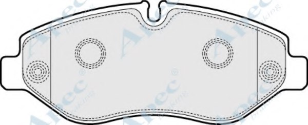 42555881,IVECO 42555881 Brake Pad Set, disc brake for IVECO