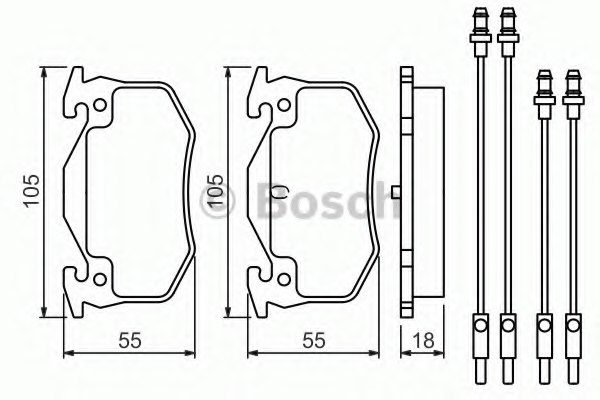 6000008304,RENAU 6000 008 304 Brake Pad Set, disc brake for RENAU