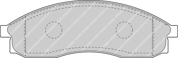 Ferodo High Performance Front Brake Pads For AUDI A6 (4F2, C6) 3.0 TDI QUATTRO FDS1629 - View #7