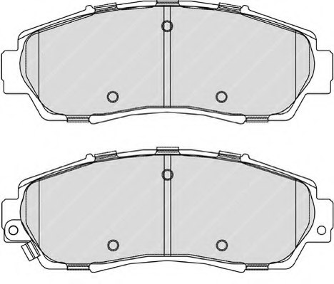 181811,ICER 181811 Brake Pad Set, disc brake for ICER