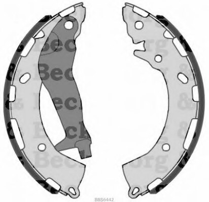 583050UA00,KIA 583050UA00 Brake Shoe Set for KIA