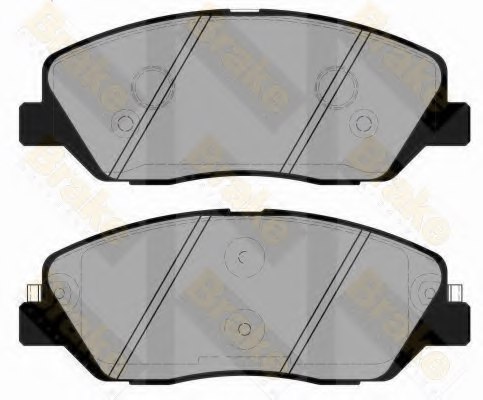 581012PA70,KIA 581012PA70 Brake Pad Set, disc brake for KIA