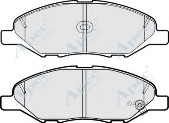 41060AX085,NISSA 41060-AX085 Brake Pad Set, disc brake for NISSA