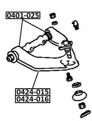 Mb1035 Mitsubishi Mb1035 Track Control Arm For Mitsubishi