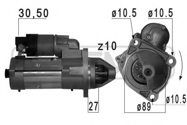 504031929,IVECO 504031929 Starter for IVECO