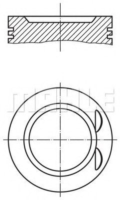 04E107065EC,VW 04E 107 065 EC Piston for VW