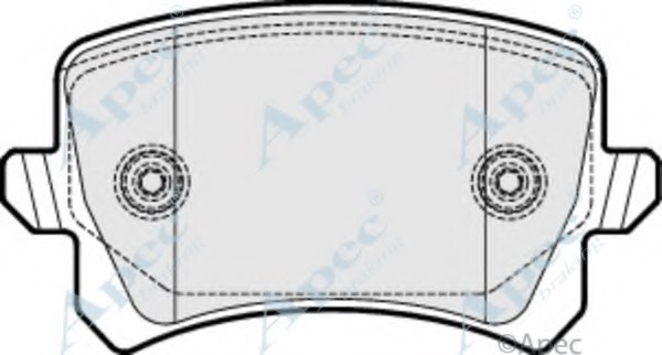 3AA698451,VW 3AA 698 451 Brake Pad Set, disc brake for VW