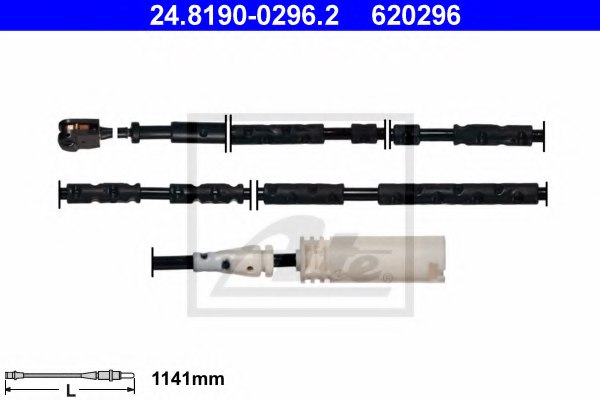 34356792565,BMW 34 35 6 792 565 Warning Contact, brake pad wear for BMW