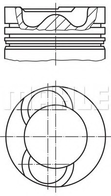 1121015,SCANI 1121015 Piston for SCANI