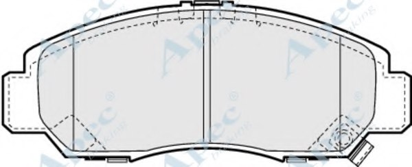 45022SEPA00,HONDA 45022-SEP-A00 Brake Pad Set, disc brake for HONDA