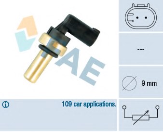 55591002,GM 55 591 002 Sensor, coolant temperature for GM