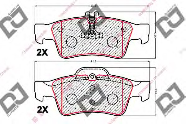 003420512067,MERCE 003420512067 Brake Pad Set, disc brake for MERCE