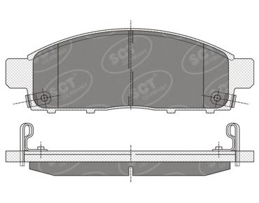 4605a198,mitsubishi 4605a198 Brake Pad Set, Disc Brake For Mitsubishi